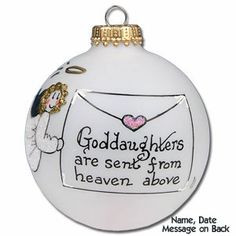 Quotes About Godson christmas images | Shop for Goddaughter Glass ...
