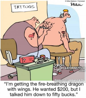 tattoo artist cartoons, tattoo artist cartoon, funny, tattoo artist ...