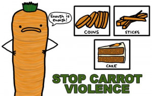 carrot, funny, lol, vegetable, violence