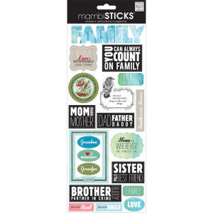 My Big Ideas Sayings Stickers Mixed FamilyMe amp My Big Ideas Sayings