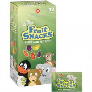 ... mark fruit snacks 72 0 9oz overview zoo animal fruit snacks made with