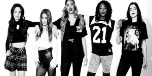 Fifth Harmony Black and White Reflection