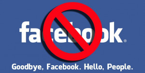 facebook Good Bye, Facebook. Hello, People.