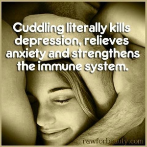 LOVE to cuddle!