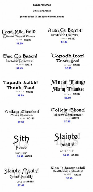 gaelic blessing gaelic sayings carved gaelic sayings