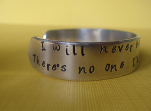 ... Stamped Cuff – Custom Jewelry – Family – lyrics – quotes