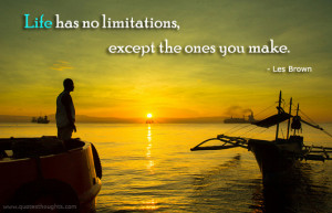 Motivational Quotes-Thoughts-Les Brown-Limitations-Life-Best Quotes