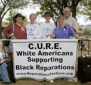 WHITES ATTEND REPARATIONS RALLY IN DC