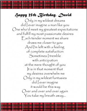 birthday poems for him