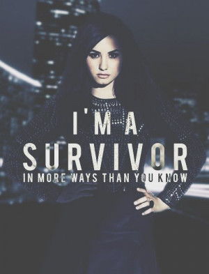 Demi Lovato - Warrior I have these lyrics tattooed on my back :)