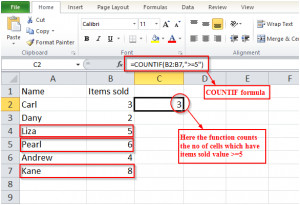 COUNTIFS: The Excel COUNTIFS function takes in one or more cell range ...