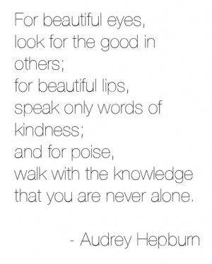 Audrey Hepburn #quotes #life