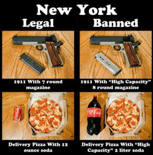 Insanity in Liberaltopia New York: Guns and Soda