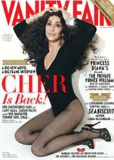 Cher on Vanity Fair, December 2010