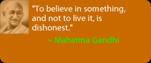 Daily Positive Thoughts – Quote from Mahatma Gandhi
