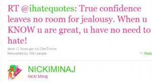 Nicki Minaj Quote Graphic For Myspace