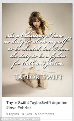 ... quotes of Taylor Swift, when in fact they are the quotes of Adolf