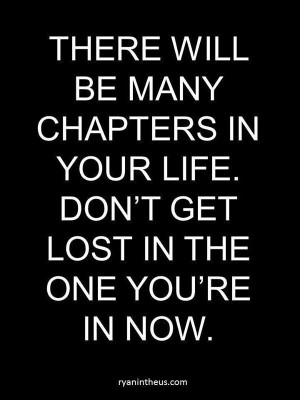 Many chapters in your life...