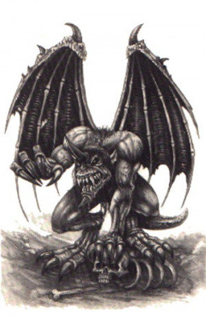 Evil Demon Drawings
