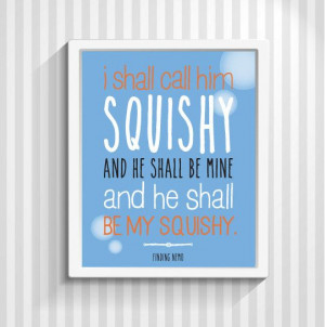 Finding Nemo, Typography Print, Quote Print, Movie Quote, Decorative ...