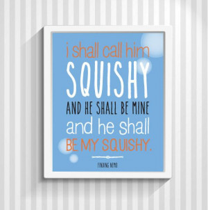 Finding Nemo, Typography Print, Quote Print, Movie Quote, Decorative ...