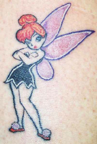 ... Tinkerbell or Cute Fairy Tattoos, her is a zombie Tinkerbell and a not