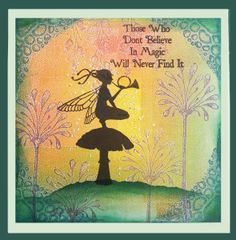 magic silhouettes cards mak faeries magic fairies quotes mystic magic ...