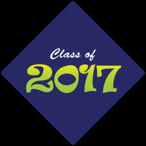 Class of 2017 Decorated Grad Cap