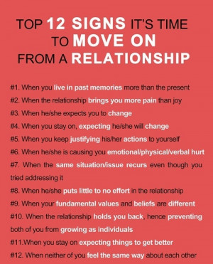 relationship quotes quotes about moving on from a past relationship