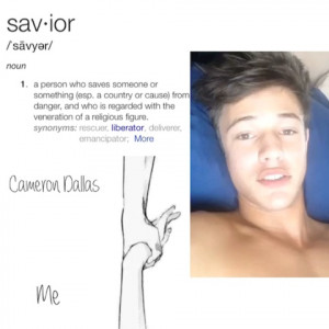 revine this if cameron saved you also please tag cameron so he can see ...
