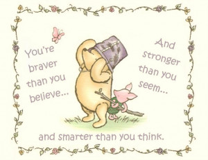 Winnie The Pooh And Piglet Quotes About Love .
