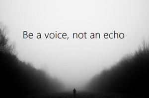 be, echo, not, quote, quotes, voice