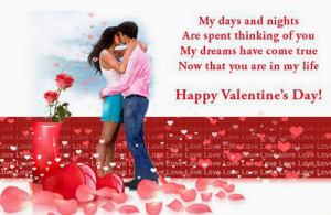 Happy Valentines Day Quotes 2014 for Boyfriend Girlfriend in American ...