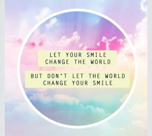 cute quote beautiful sky pink world smile