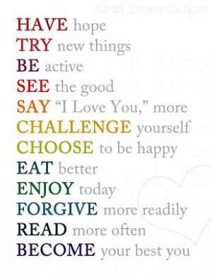 for Friday ~ Printable New Year Inspirations