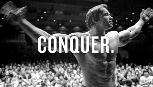 ... as a personal challenge. Conquer that challenge like a champion
