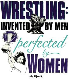 ... - would be better with a girl wrestler included in the image