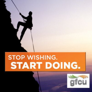 Stop wishing. Start doing. #GFCU #quotes #Inspiration #motivation