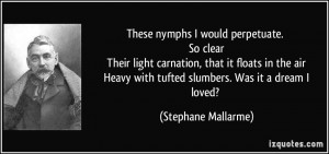 Quotes About Nymphs
