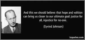 More Eyvind Johnson Quotes