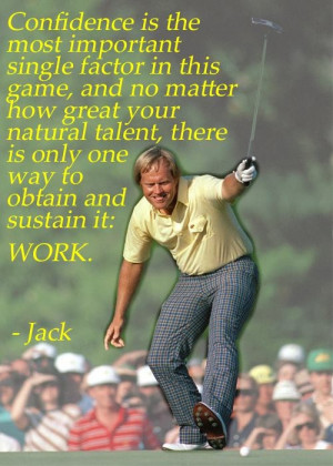 Jack says it all...Practice, practice & practice. 75% chipping and ...