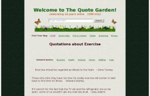 Home / List of quotation by Physical Activity