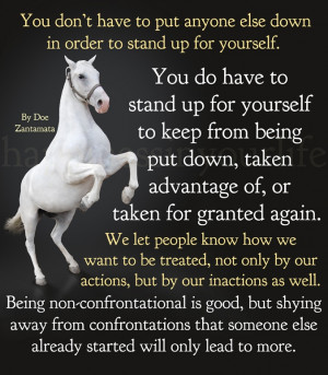 ... poem on Yourself (You): You don’t have to put anyone else down