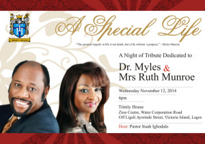 Trinity House holds Night of Tribute for late Myles Munroe