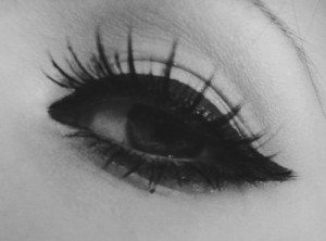 black black eyeliner eye eyelashes inspiring picture on Favim com