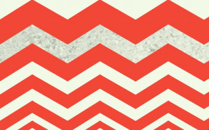 Glitter Candy Cane Chevron Wallpaper | Christmas