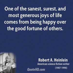 Robert A. Heinlein Life Quotes