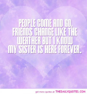 Sisters Forever Quotes And Sayings