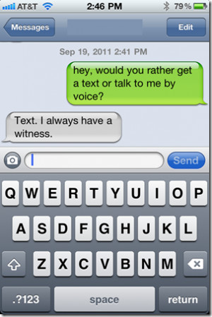 If you're an SMS user, would you rather get a text or a voice call?