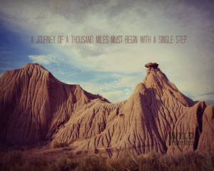 Desert Photography, Lao Tzu Quote, Inspirational Quote, Wanderlust Art ...